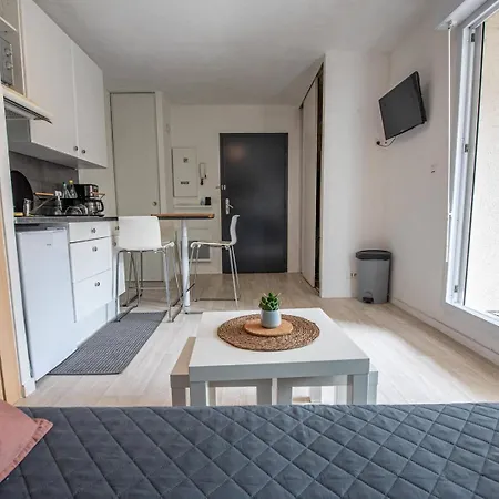 Du Centre Joli Renove Avec Coin Nuit Terrasse Et Parking Prive Apartmán Capbreton
